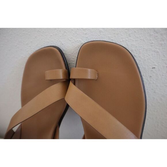 Naturalizer Women's Sz 8.5M Saddle Tan Leather Birch Ankle Strap Sandals - Picture 11 of 12